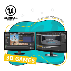 Unreal Engine 4. Игровой движок - КИБЕРшкола программирования для детей, компьютерные курсы для школьников, начинающих и подростков - KIBERone г. Волжск