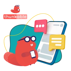 Разработка мобильных приложений в Thunkable - КИБЕРшкола программирования для детей, компьютерные курсы для школьников, начинающих и подростков - KIBERone г. Волжск