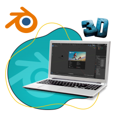 Blender - КИБЕРшкола программирования для детей, компьютерные курсы для школьников, начинающих и подростков - KIBERone г. Волжск