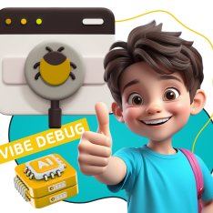 Тестирование & Vibe Debug. Охотники за багами - КИБЕРшкола программирования для детей, компьютерные курсы для школьников, начинающих и подростков - KIBERone г. Волжск