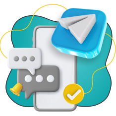 Создание Mini App для Telegram - КИБЕРшкола программирования для детей, компьютерные курсы для школьников, начинающих и подростков - KIBERone г. Волжск