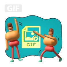 Gif-анимация - КИБЕРшкола программирования для детей, компьютерные курсы для школьников, начинающих и подростков - KIBERone г. Волжск
