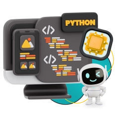 Мой первый сайт с мозгами: Python + AI - КИБЕРшкола программирования для детей, компьютерные курсы для школьников, начинающих и подростков - KIBERone г. Волжск