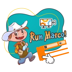 Квест – кодинг Run Marco! Учимся думать, как разработчик - КИБЕРшкола программирования для детей, компьютерные курсы для школьников, начинающих и подростков - KIBERone г. Волжск