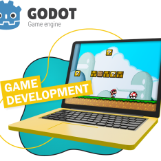 Godot.  Основа создания легендарных игр - КИБЕРшкола программирования для детей, компьютерные курсы для школьников, начинающих и подростков - KIBERone г. Волжск