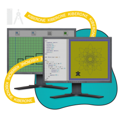 Исполнители чертежник и черепашка - КИБЕРшкола программирования для детей, компьютерные курсы для школьников, начинающих и подростков - KIBERone г. Волжск