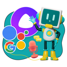 Голосовой помощник Алиса - КИБЕРшкола программирования для детей, компьютерные курсы для школьников, начинающих и подростков - KIBERone г. Волжск