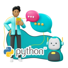 Умный чат-бот на Python на Telegram - КИБЕРшкола программирования для детей, компьютерные курсы для школьников, начинающих и подростков - KIBERone г. Волжск