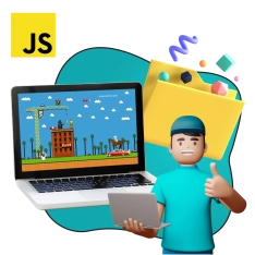 JavaScript + AI. Проектное обучение + геймификация + AI-помощники - КИБЕРшкола программирования для детей, компьютерные курсы для школьников, начинающих и подростков - KIBERone г. Волжск